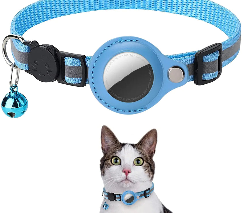 Adjustable Cat Collar for Apple Airtag