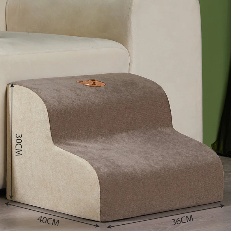 Two level step stairs for pet