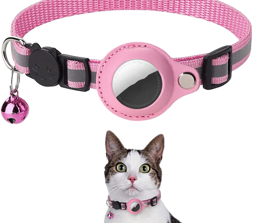 Adjustable Cat Collar for Apple Airtag