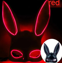 Christmas Ball Luminous Rabbit Mask