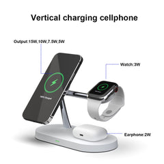 Wireless 3-in-1 Vertical charging cellphone  stand