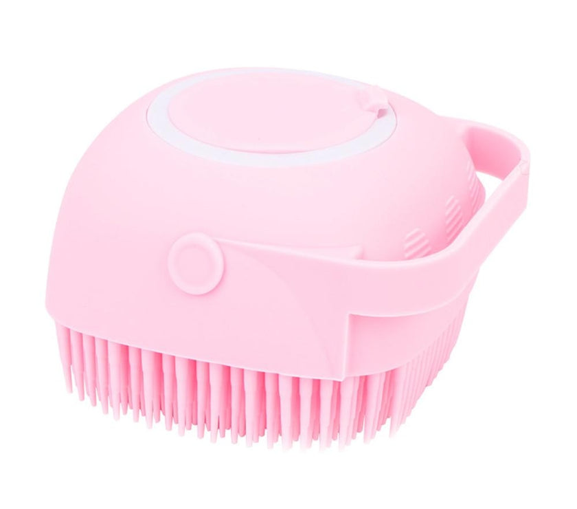 Dog Bath brush  pink