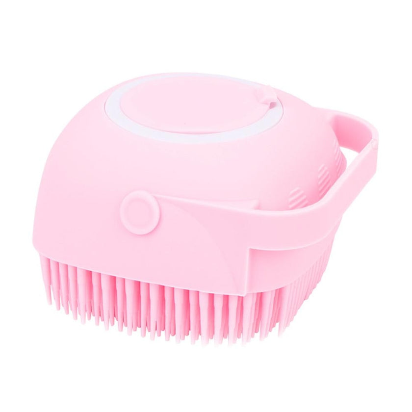 Dog Bath brush  pink
