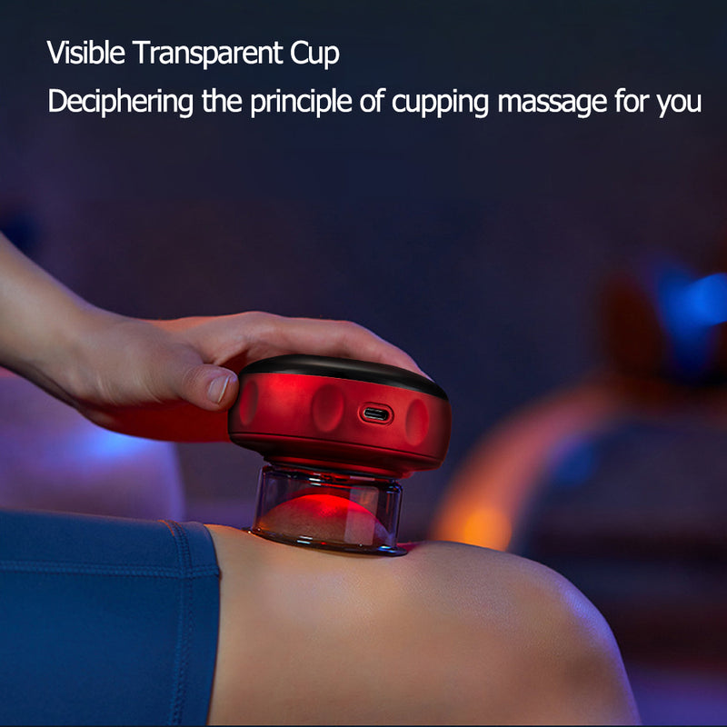 Anti-Cellulite Therapy Massager- showing transparent cup