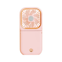 Pink Mini Cooling Foldable Fan