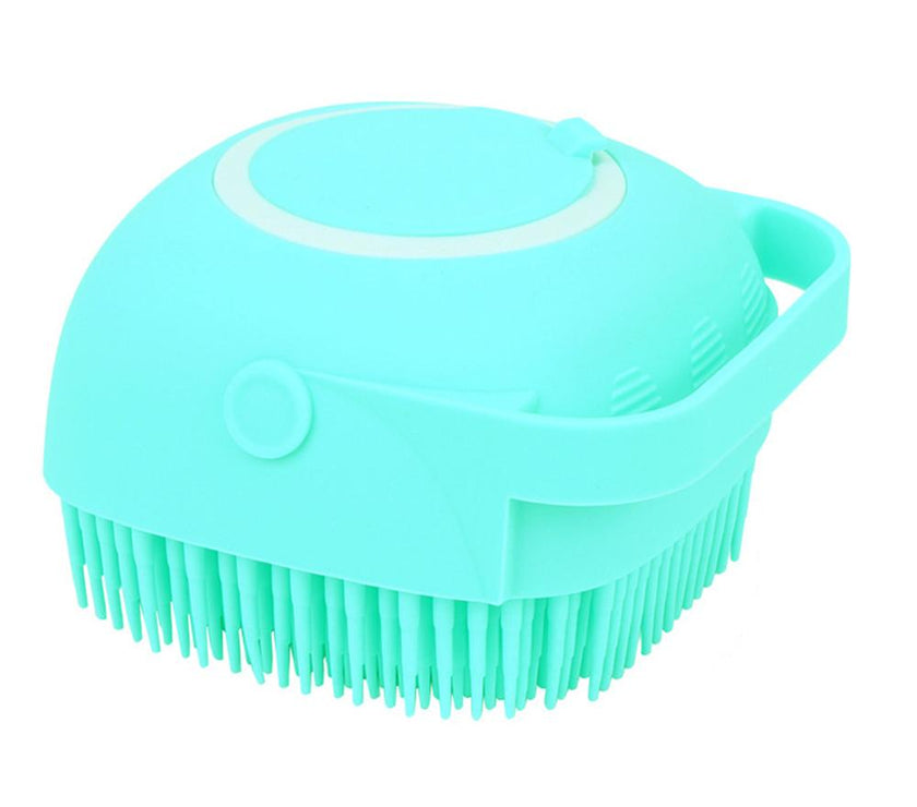 Dog Bath brush  blue