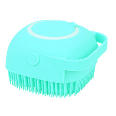 Dog Bath brush  blue