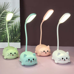 4 cute cat desk lamps,