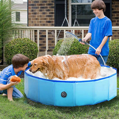 Dog Shower Sprayer Attachment with dog