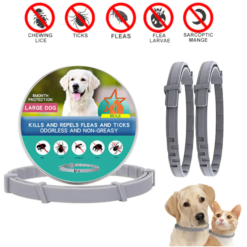 Anti-flea pet collar