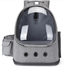 Cat Carrier Backpack Space Capsule  grey