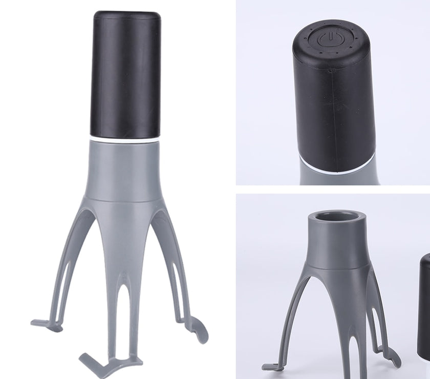 Black Handle Automatic Egg Beater