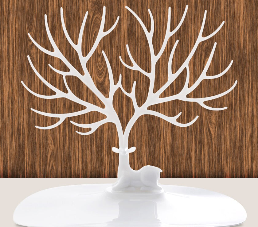 White Deer Jewelry Holder 