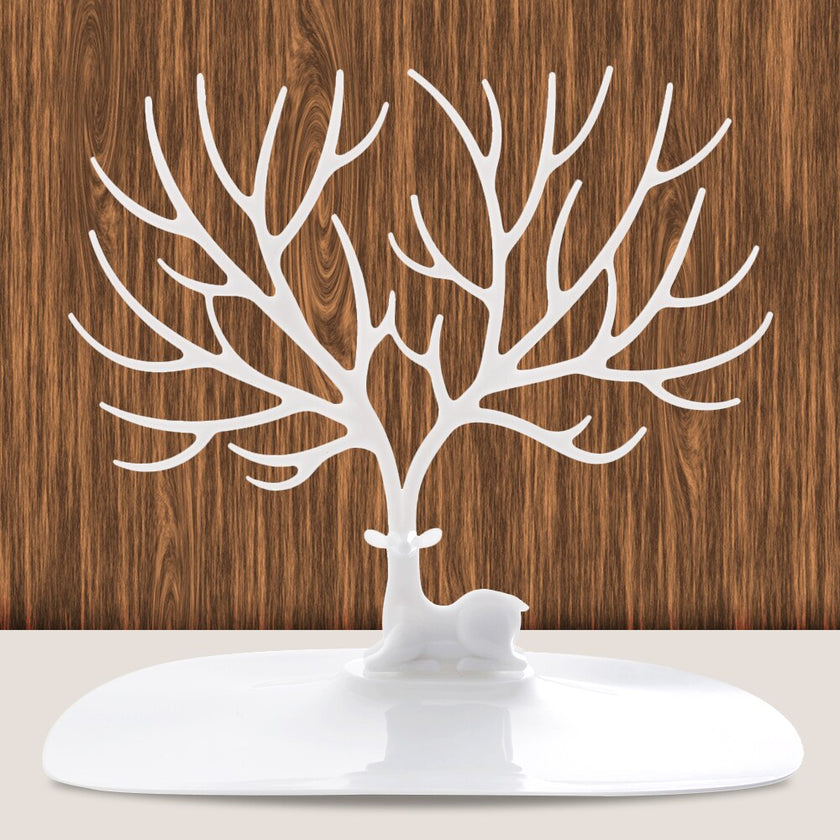 White Deer Jewelry Holder 