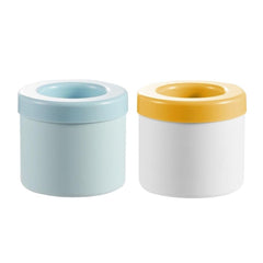 Silcone Cylinder Portable Ice Maker Bucket