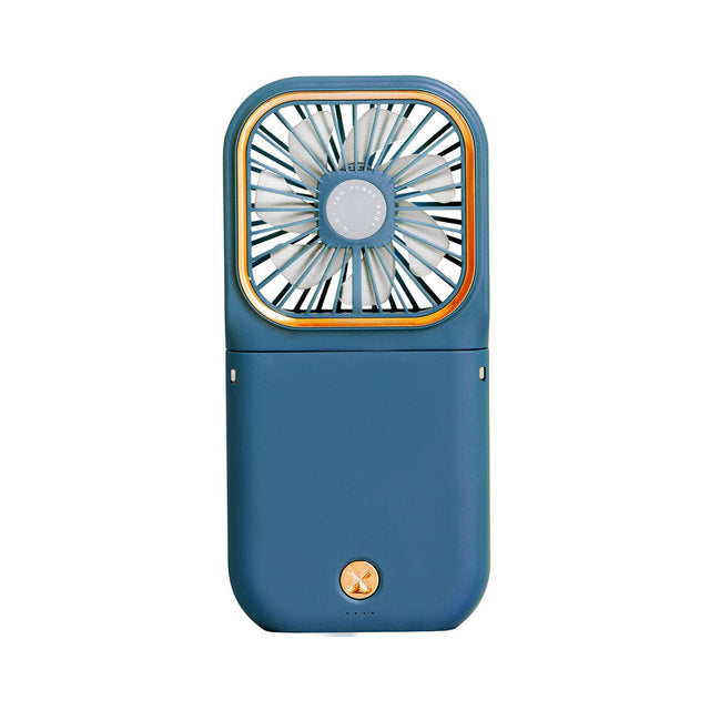 Blue Mini Cooling Foldable Fan