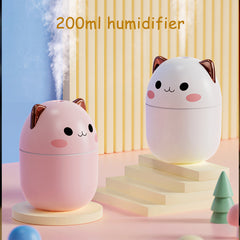 Cute Cat Humidifier  pink & white