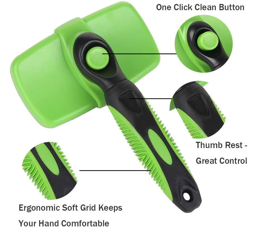 Self Cleaning Dog Brush