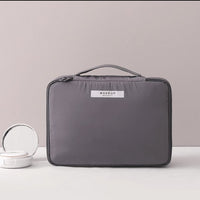 Grey Makeup Bag
