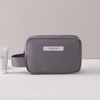 Grey Makeup Bag