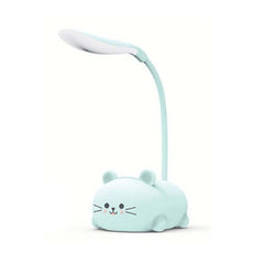 Blue  cute cat desk lamps,