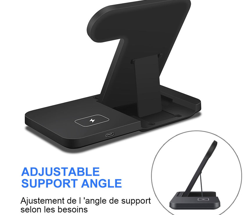 3in1 Wireless Fast Charger Dock Station for multiple Apple Devices