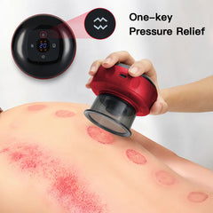 Anti-Cellulite Therapy Massager- showing one-key pressure relief