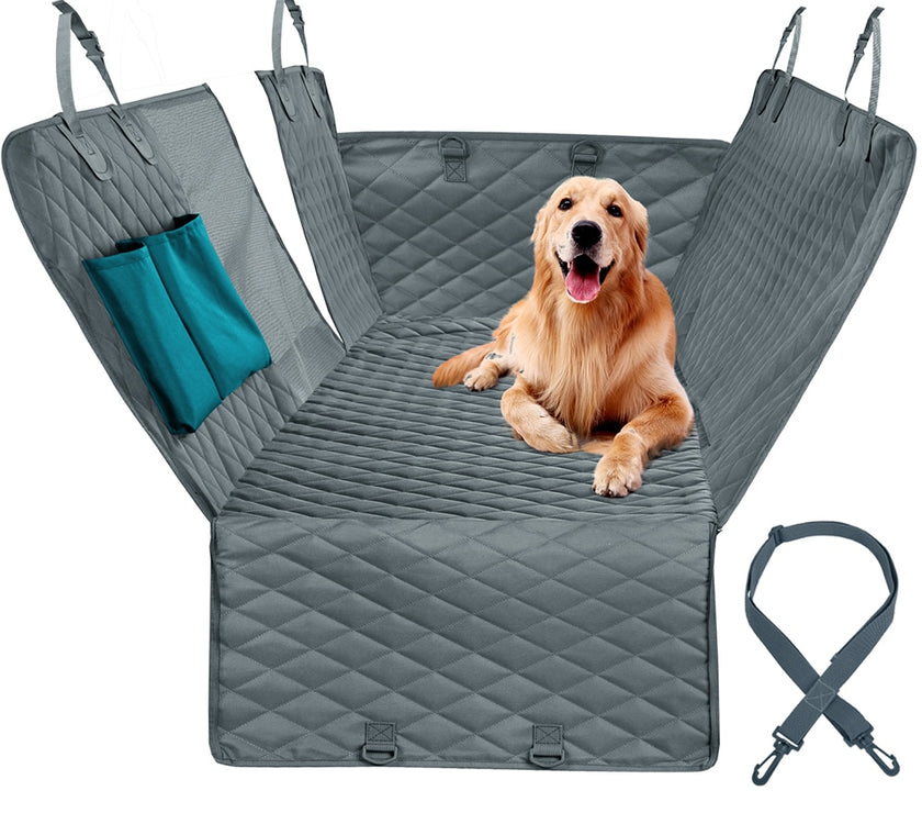 Dog Car Seat Cover with dog