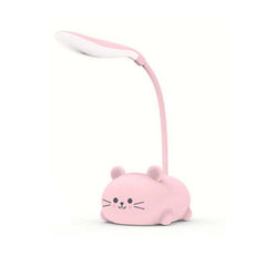 Pink cute cat desk lamps,