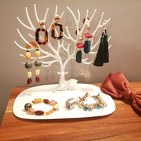 White Deer Jewelry Holder with Jewelry