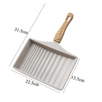 Non-Stick Wave Bottom Griller beige