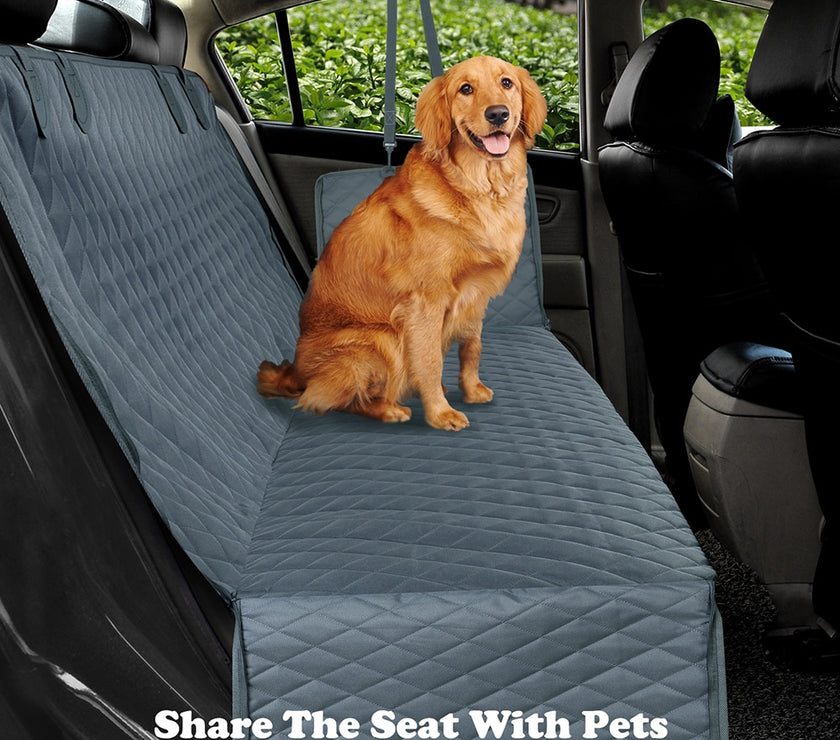 Dog Car Seat Cover with dog