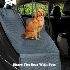 Dog Car Seat Cover with dog