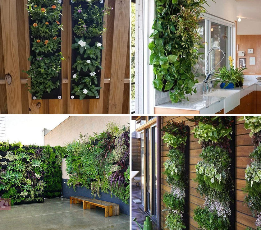 Vertical Hanging Garden Flower Pots