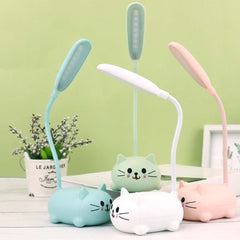 4 cute cat desk lamps,