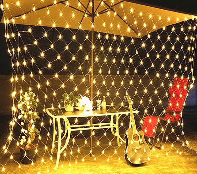Net Mesh Solar Fairy Lights